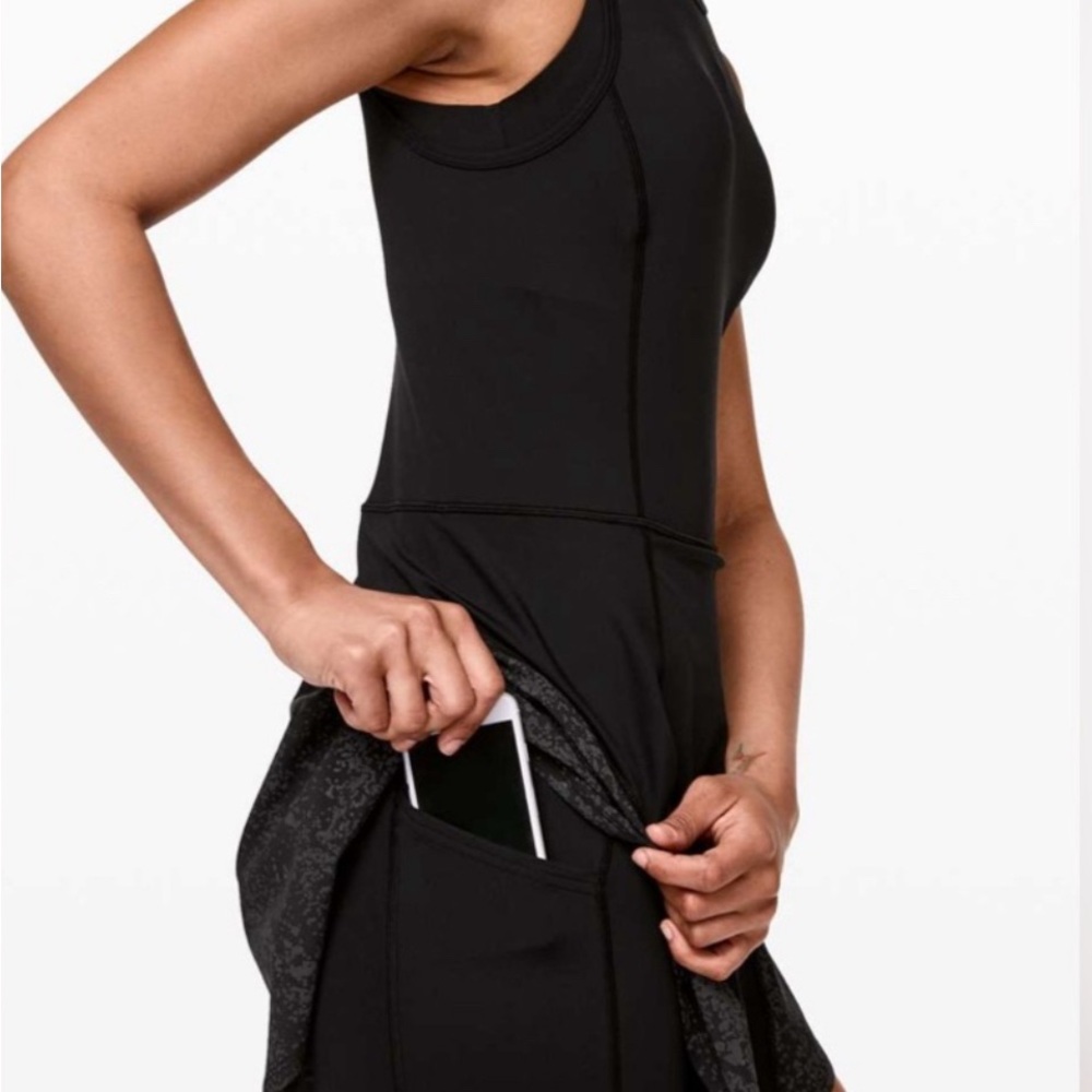 Lululemon Serene Stride Dress in Black - Picture 3 of 5